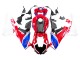 2017-2024 Honda CBR1000RR Motorcycle Fairings - White Red Blue Black HRC Canada