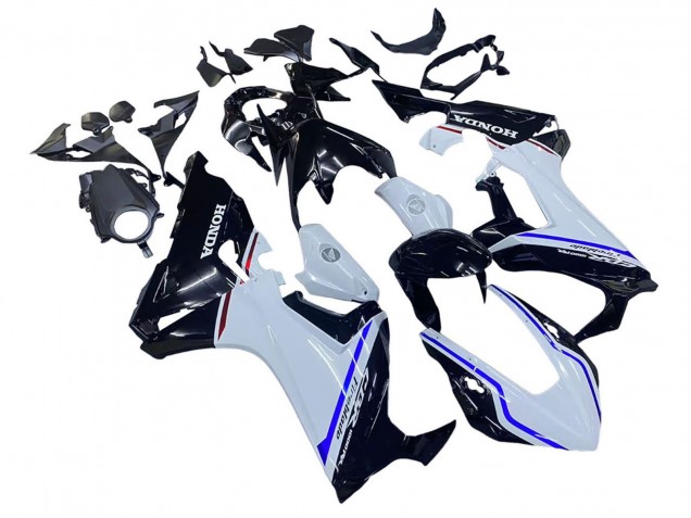2017-2024 Honda CBR1000RR Motorcycle Fairing Kits - White Blue Glossy Black Canada
