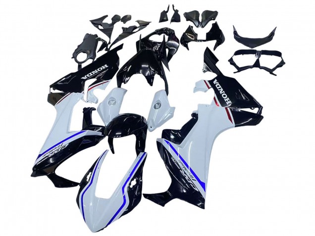 2017-2024 Honda CBR1000RR Motorcycle Fairing Kits - White Blue Glossy Black Canada