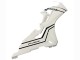 2017-2024 Honda CBR1000RR Motorcycle Fairings - White with Black Stripe Fireblade Canada
