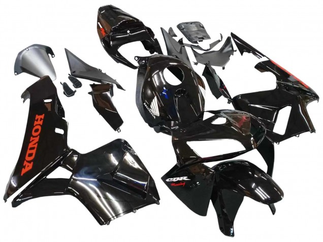 2005-2006 Honda CBR600RR Motorcycle Fairings - Glossy Black Canada