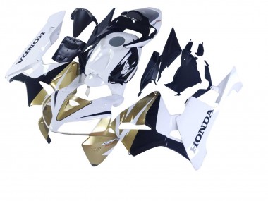 2005-2006 Honda CBR600RR Motorcycle Fairings - Gold White Black Canada