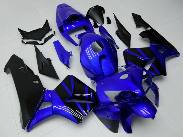 2005-2006 Honda CBR600RR Motorcycle Fairing - Blue Black Canada