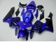 2005-2006 Honda CBR600RR Motorcycle Fairing - Blue Black Canada