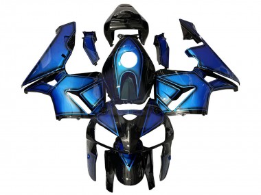 2005-2006 Honda CBR600RR Motorcycle Fairings - Blue Black Canada