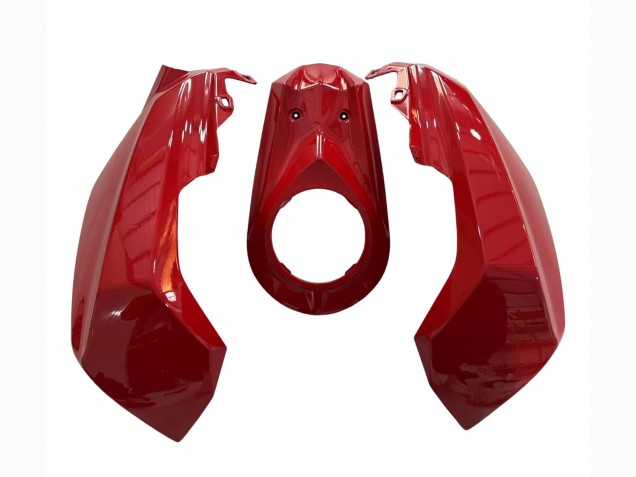 2005-2006 Honda CBR600RR Motorcycle Fairings - Red Black Valsir 03 Canada