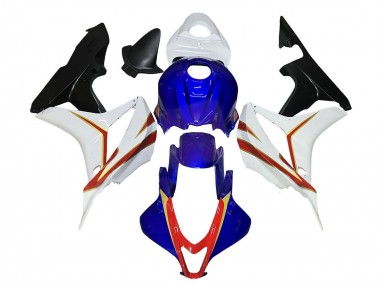 2007-2008 Honda CBR600RR Motorcycle Fairings - White Blue Red Glossy Black Canada
