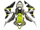 2007-2008 Honda CBR600RR Motorcycle Fairings - Grey Fluorescent Yellow Shark Canada