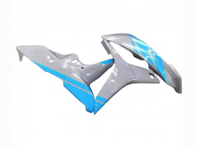 2007-2008 Honda CBR600RR Motorcycle Fairings - Glossy Grey Light Blue Canada