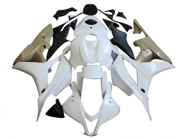 2007-2008 Honda CBR600RR Motorcycle Fairings - Silver White Canada