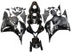 2009-2012 Honda CBR600RR Motorcycle Fairings - Glossy Black Matte Black Canada