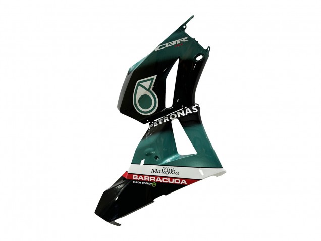 2013-2026 Honda CBR600RR Motorcycle Fairing - Teal Blue Glossy Black Petronas 20 Canada