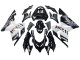 2004-2005 Kawasaki ZX10R Motorcycle Fairings - White Black West Ninja Canada