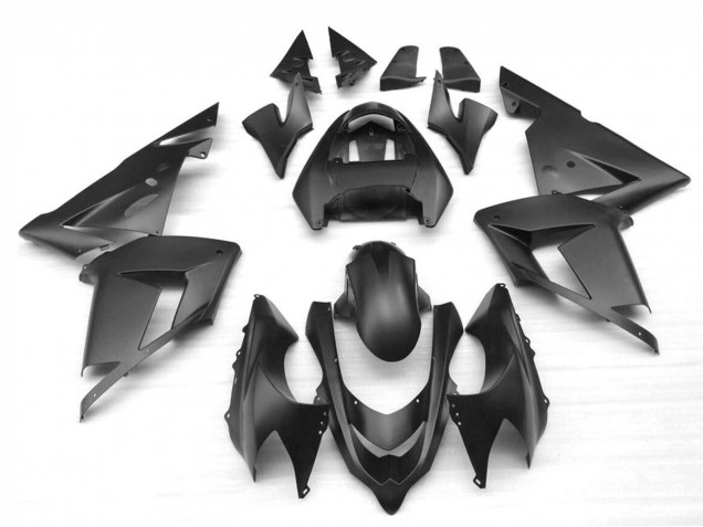 2004-2005 Kawasaki ZX10R Motorcycle Fairings - Matte Black Canada