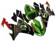 2006-2007 Kawasaki ZX10R Motorcycle Fairings - Green Grey Red Black Yellow Canada