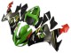 2006-2007 Kawasaki ZX10R Motorcycle Fairings - Green Grey Red Black Yellow Canada