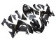 2006-2007 Kawasaki ZX10R Motorcycle Fairings - Matte Black Glossy Black Canada