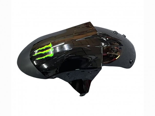 2006-2007 Kawasaki ZX10R Motorcycle Fairings - Grey Yellow Glossy Black Monster Elf Canada