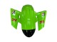 2006-2007 Kawasaki ZX10R Motorcycle Fairings - Green Black Elf Touch4 3M Canada
