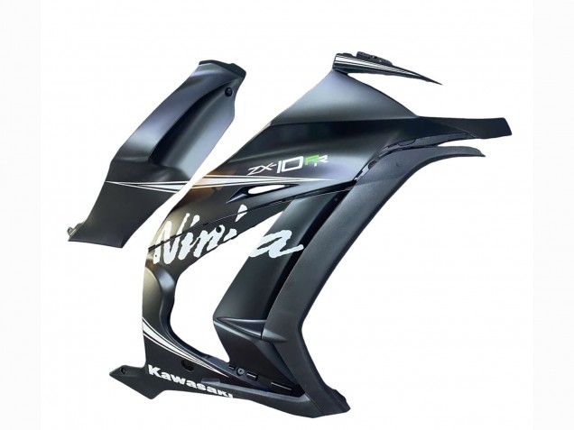2011-2015 Kawasaki ZX10R Motorcycle Fairings - Matte Grey White Green Canada