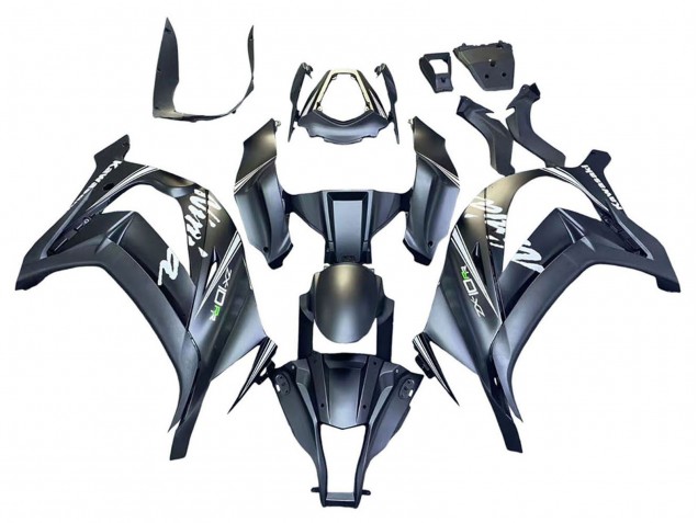2011-2015 Kawasaki ZX10R Motorcycle Fairings - Matte Grey White Green Canada
