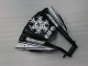 2011-2015 Kawasaki ZX10R Motorcycle Fairings - Glossy Black White Elf Snow Decal Canada