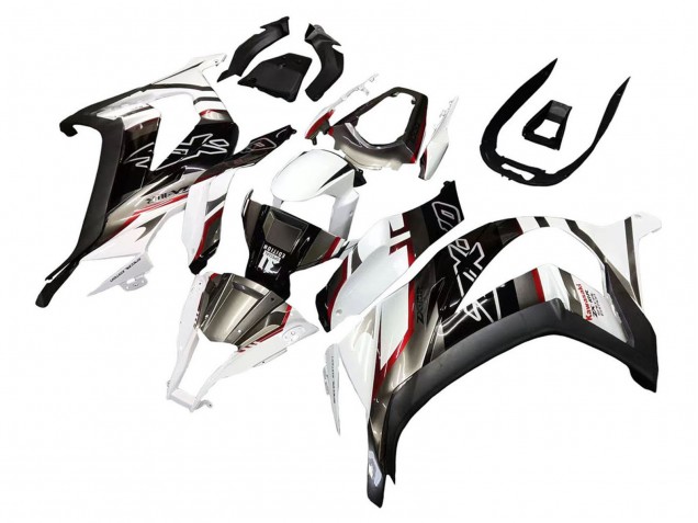 2011-2015 Kawasaki ZX10R Motorcycle Fairings - White Glossy Black Matte Black Red Canada