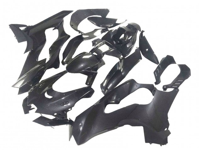 2021-2025 Kawasaki ZX10R Motorcycle Fairings - Black Carbon Fiber Canada