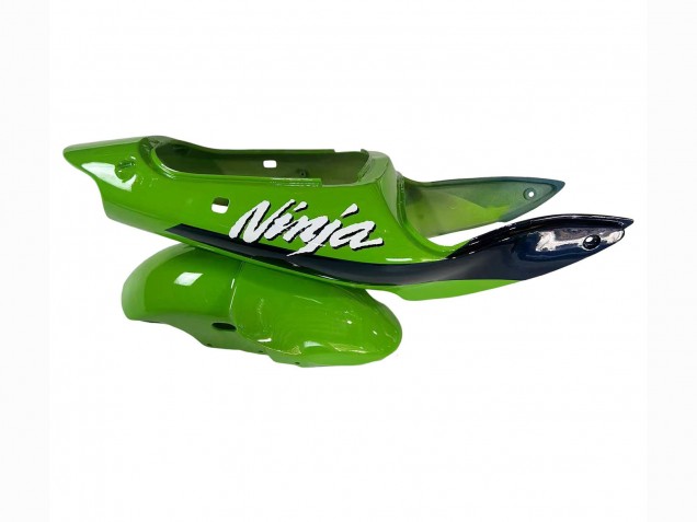 1998-1999 Kawasaki ZX6R Motorcycle Fairings - Green White Blue Silver Glossy Black Canada