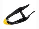 1998-1999 Kawasaki ZX6R Motorcycle Fairings - Yellow Black Monster Elf Bridgestone Canada