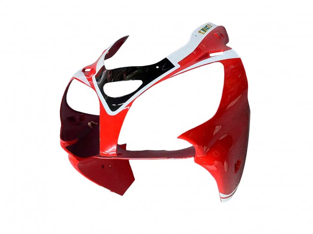 2000-2002 Kawasaki ZX6R Motorcycle Fairings - White Red Black Canada