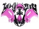 2007-2008 Kawasaki ZX6R Motorcycle Fairings - Black Pink Ninja Canada