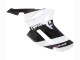 2007-2008 Kawasaki ZX6R Motorcycle Fairing - White Black Canada