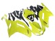 2007-2008 Kawasaki ZX6R Motorcycle Fairings - Yellow Ninja Canada