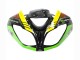 2009-2012 Kawasaki ZX6R Motorcycle Fairings - Green Glossy Black Yellow White Red Elf Monster Canada