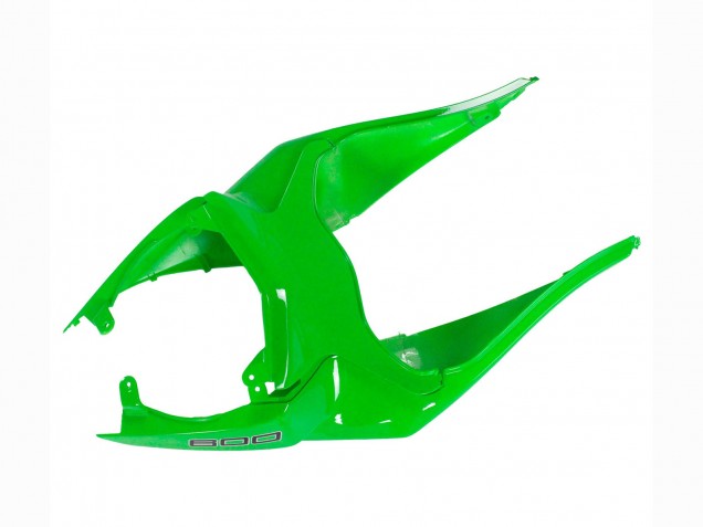 2009-2012 Kawasaki ZX6R Motorcycle Fairings - Green Glossy Black Canada