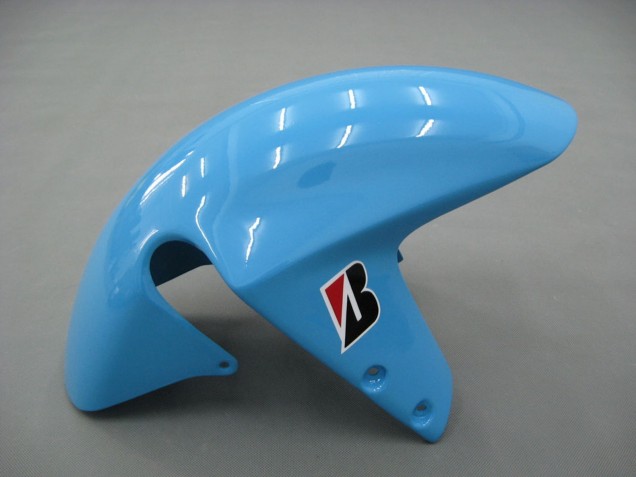 2000-2002 Suzuki GSXR1000 Motorcycle Fairings - Light Blue Yellow Black Motul Rizla Canada