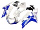 2000-2002 Suzuki GSXR1000 Motorcycle Fairings - White Blue Jordan 59 Canada