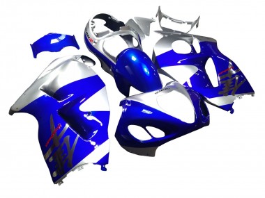 1996-2007 Suzuki GSXR 1300 Hayabusa Motorcycle Fairings - Blue Silver Hayabusa Canada