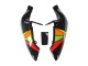 1996-2000 Suzuki GSXR 600 / GSXR 750 Motorcycle Fairings - Black Multicolor 27 Canada