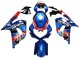 2001-2003 Suzuki GSXR 600 / GSXR 750 Motorcycle Fairings - Blue Red Racing Canada