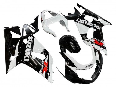 2001-2003 Suzuki GSXR 600 / GSXR 750 Motorcycle Fairings - White Glossy Black Red Canada