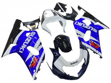 2001-2003 Suzuki GSXR 600 / GSXR 750 Motorcycle Fairings - Blue White Glossy Black Red Canada