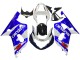 2001-2003 Suzuki GSXR 600 / GSXR 750 Motorcycle Fairing - White Blue Glossy Black Red Canada