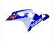 2004-2005 Suzuki GSXR 600 / GSXR 750 Motorcycle Fairing - White Blue Red Canada