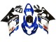 2004-2005 Suzuki GSXR 600 / GSXR 750 Motorcycle Fairings - Blue White Black Canada
