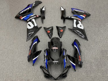 2008-2010 Suzuki GSXR 600 / GSXR 750 Motorcycle Fairings - Glossy Black White Blue Red Canada