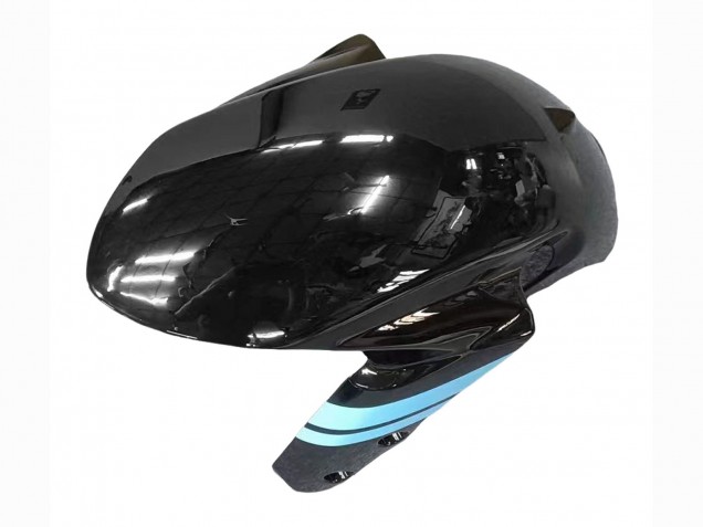 2011-2024 Suzuki GSXR 600 / GSXR 750 Motorcycle Fairings - Glossy Black Light Blue Canada