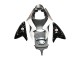 2011-2024 Suzuki GSXR 600 / GSXR 750 Motorcycle Fairing - Glossy Black Silver Canada
