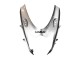 2011-2024 Suzuki GSXR 600 / GSXR 750 Motorcycle Fairing - Glossy Black Silver Canada